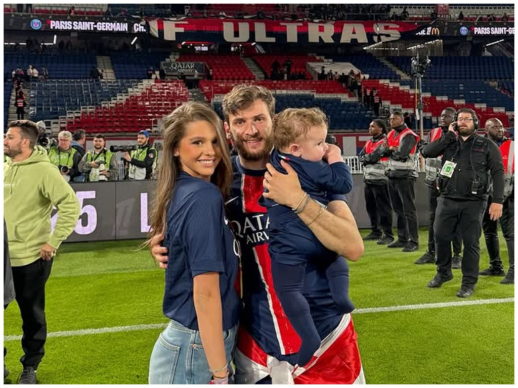 A furat toate privirile în finala UCL! Cât de frumoasă este Nitsa Tavadze, soția lui Khvicha Kvaratskhelia